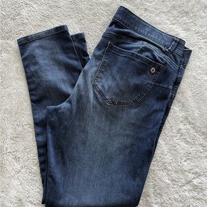 Women’s Democracy “Ab”solution Denim Jeggings, size 16, VGUC